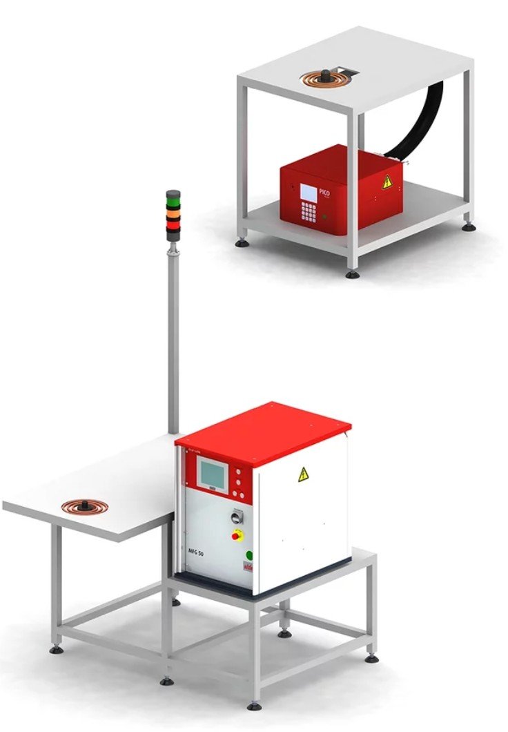 eldec HEAT STATION Induction Heating System Thailand Motor Assembly Pre-heating